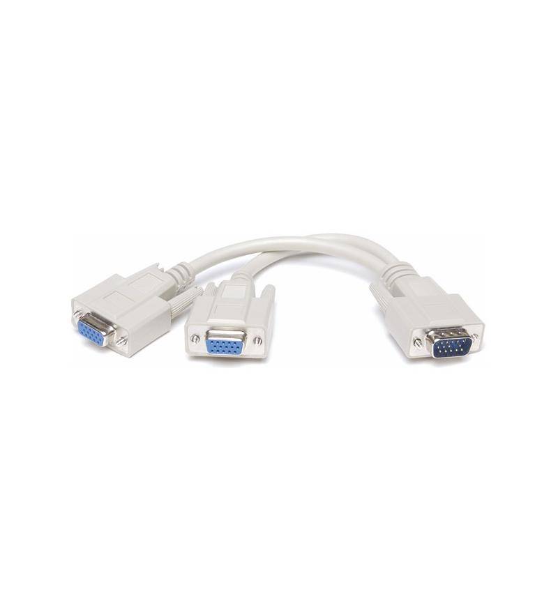 VGA (M) TO VGA SPLITTER (F) 20CM