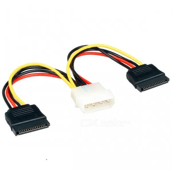 MOLEX (M) TO SATA (2F) SPLITTER