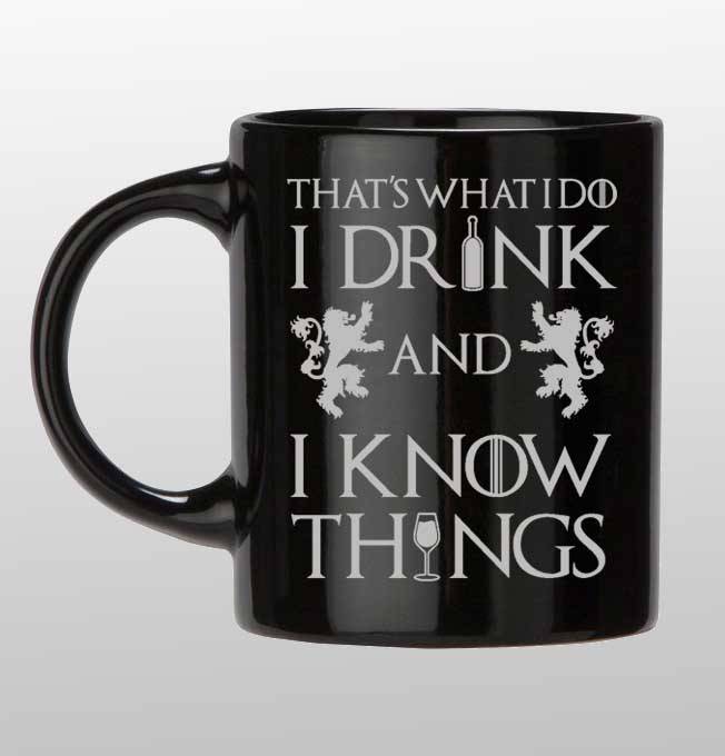 Thats what I do custom black and silver mug - 0.08kg