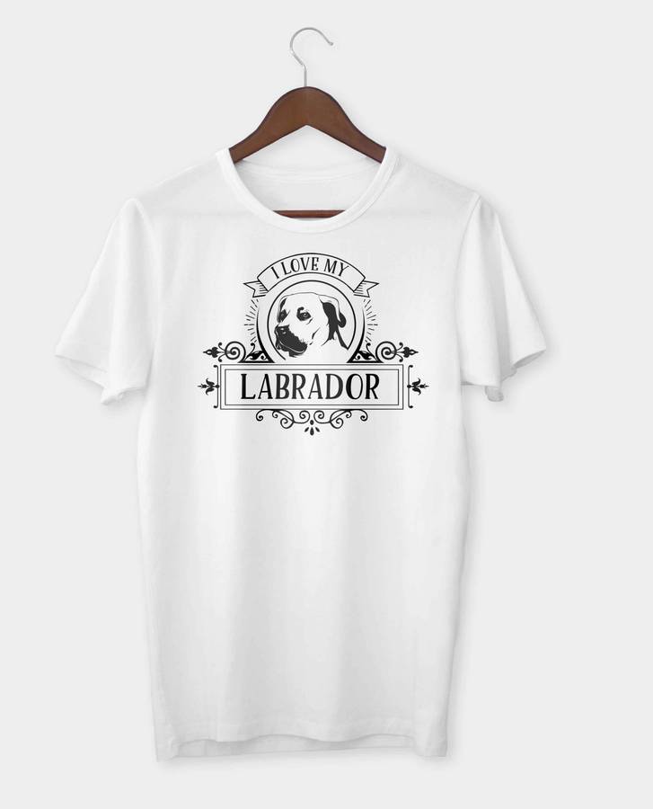 I love my Labrador T-shirt - Medium
