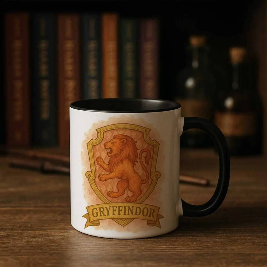 Gryffindor House Crest Mug  Bravery & Courage