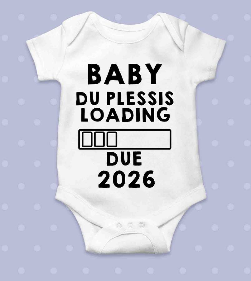 Baby loading baby grow