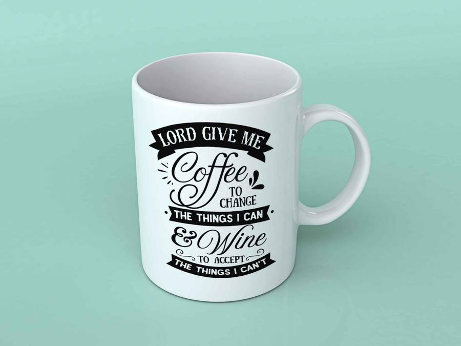 Lord give me coffee Coffee mug