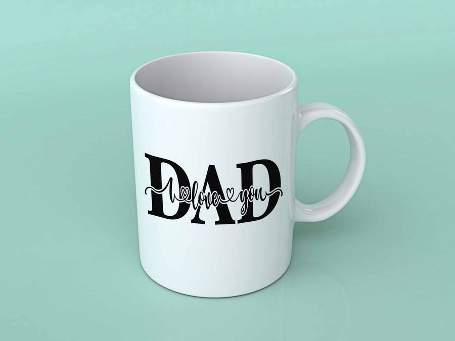 Dad I love you coffee mug