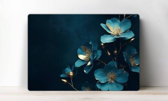 Cutting board with flowers 2