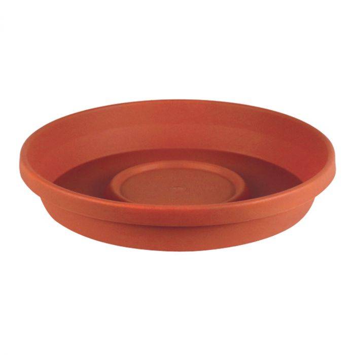 BULK PACK 10 X SEBOR SUPER POT SAUCER 20CM TERRA