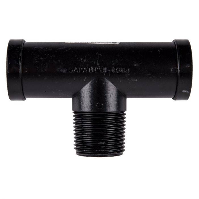 FULL FLOW MALE COMBINATION TEE 20MM X 1/2 IN.