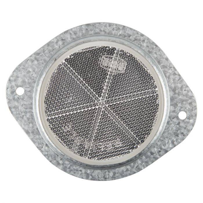 ROUND REFLECTOR WHT 76MM