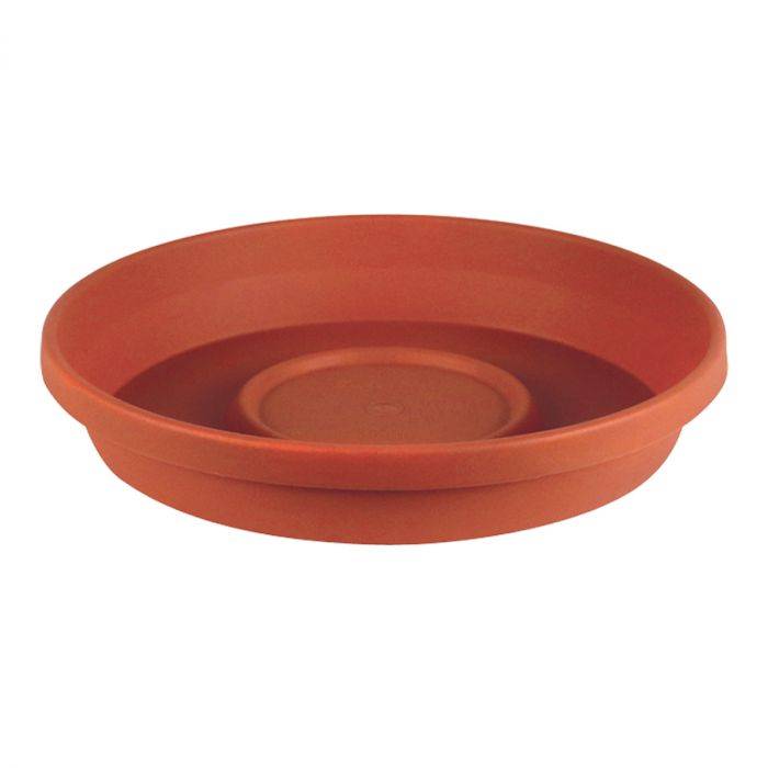 BULK PACK 4 X SEBOR SUPER POT SAUCER 40CM TERRA