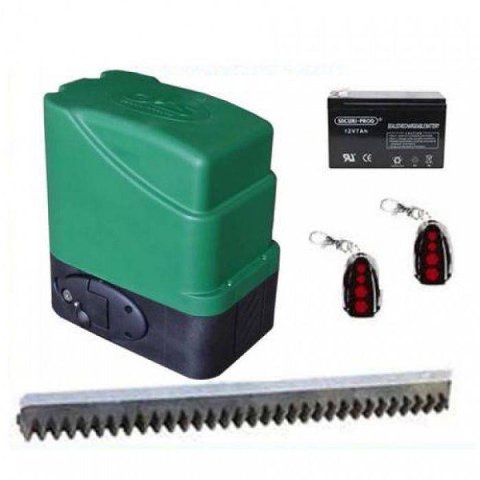 DTS GATE MOTOR KIT 12V 500KG