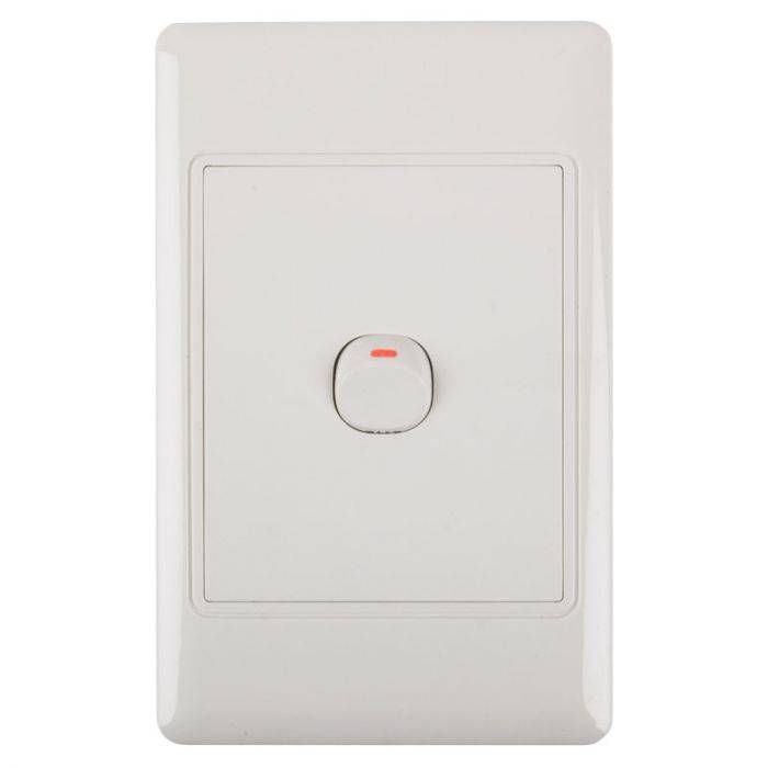 NEXUS LIGHT SWITCH WITH COVER 16AMP 4X2 1WAY 1L
