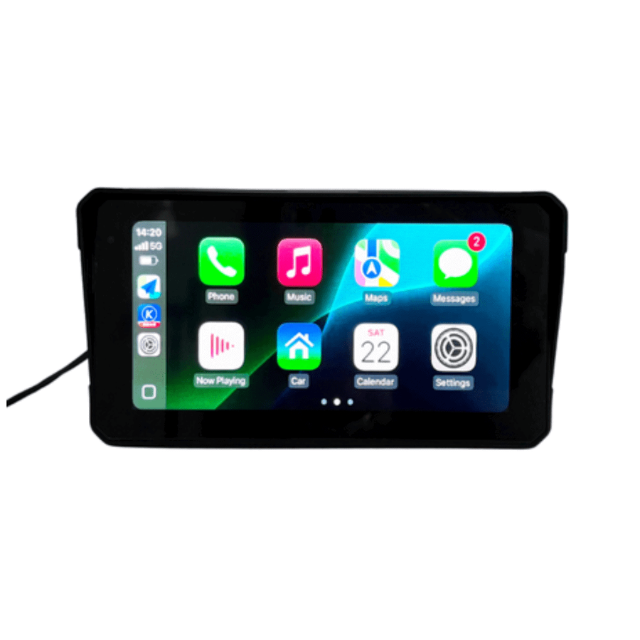 Motorcycle DVR 6.25 Display  Wireless CarPlay, Android Auto, GPS