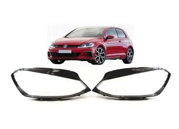 OEM Headlight Glass Lens Plastic Cover For Vw Golf 7 GTI 5G2941751ADDZ (14-17) - Left
