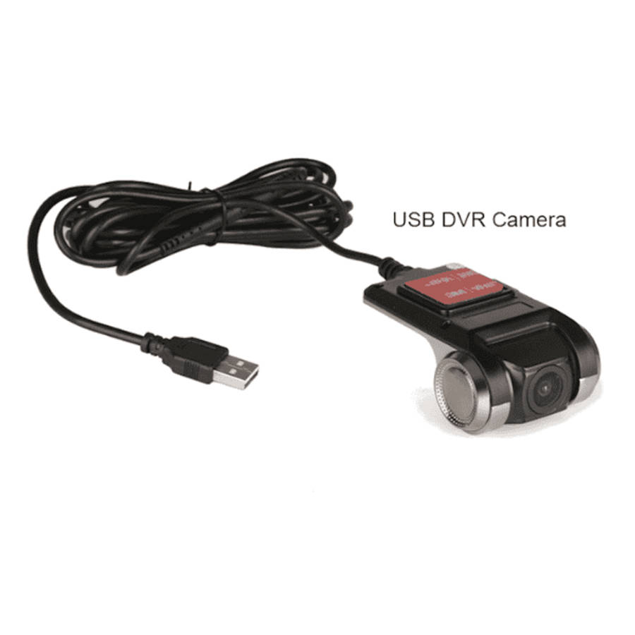 HD DVR Dual Lens Universal Park Assist Dash Cam - Black Color