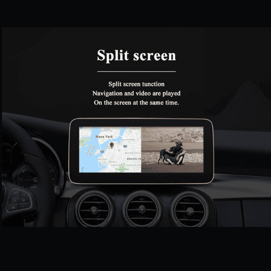 Mercedes C Class 10.25" W205 Android Navigation Infotainment Unit with CarPlay Android Auto