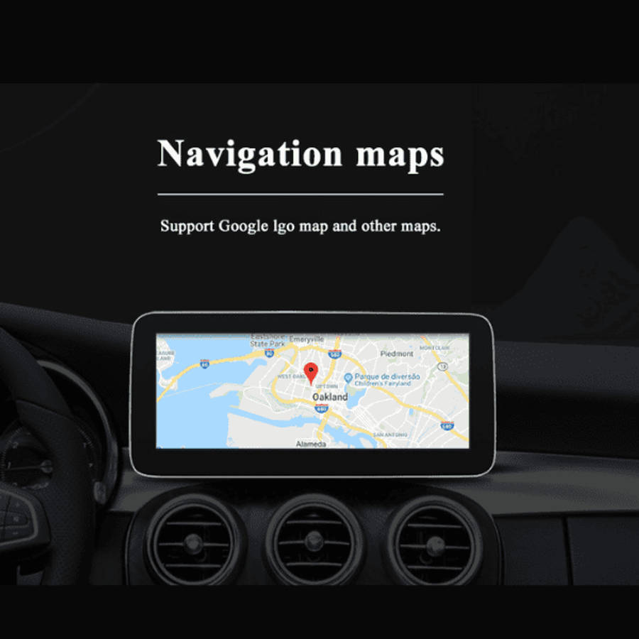 Mercedes C Class 10.25" W205 Android Navigation Infotainment Unit with CarPlay Android Auto