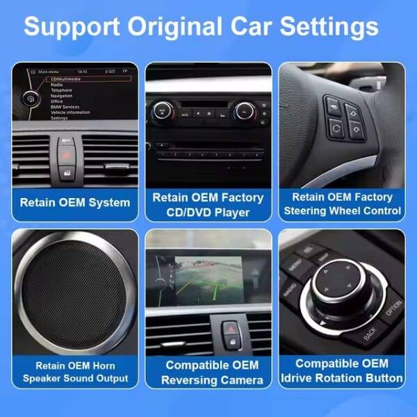 BMW E87 1 Series 10.25 Android Multimedia Display  Compatible with CCC iDrive System (2004...
