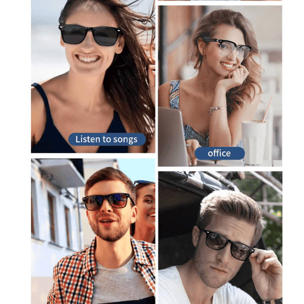 AI Integrated Smart Glasses with Bluetooth - Unisex