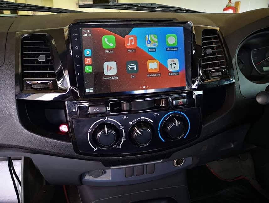 Toyota Hilux Fortuner 2005-15 Android GPS SatNav Radio wireless CarPlay ANDROID AUTO