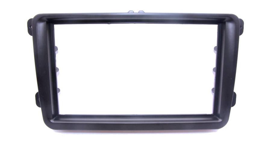 2 Din Fascia Trimplate for Volkswagen ( VW ) Golf Touran 2009 (12-155)