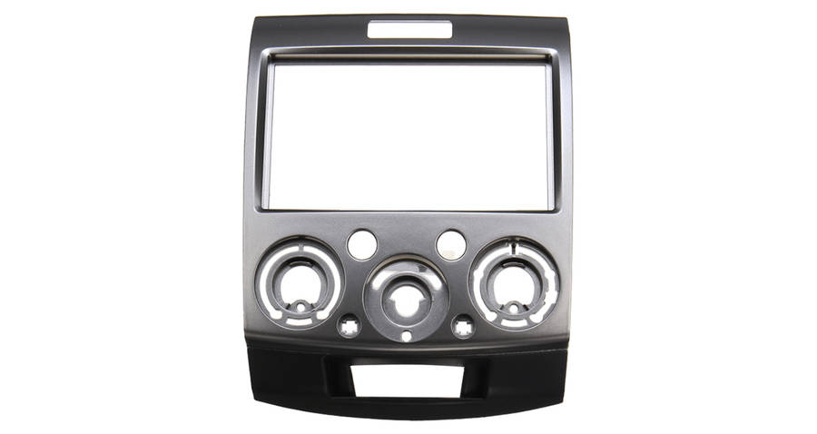 Mazda BT50 2Din Silver Trimplate