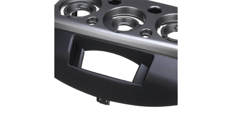 Mazda BT50 2Din Silver Trimplate