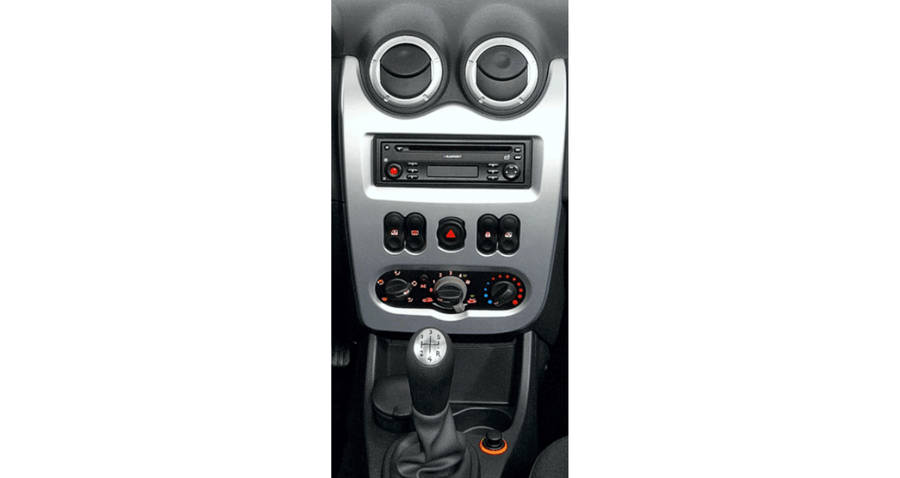 Nissan NP200 Renault Logan 2Din Fascia Trimplate 2010-2013 RHD