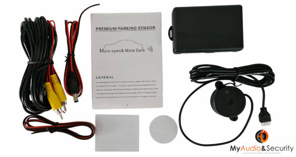 22-118 BLACKSPIDER LICENSE PLATE CAMERA WITH PDC SENSORS