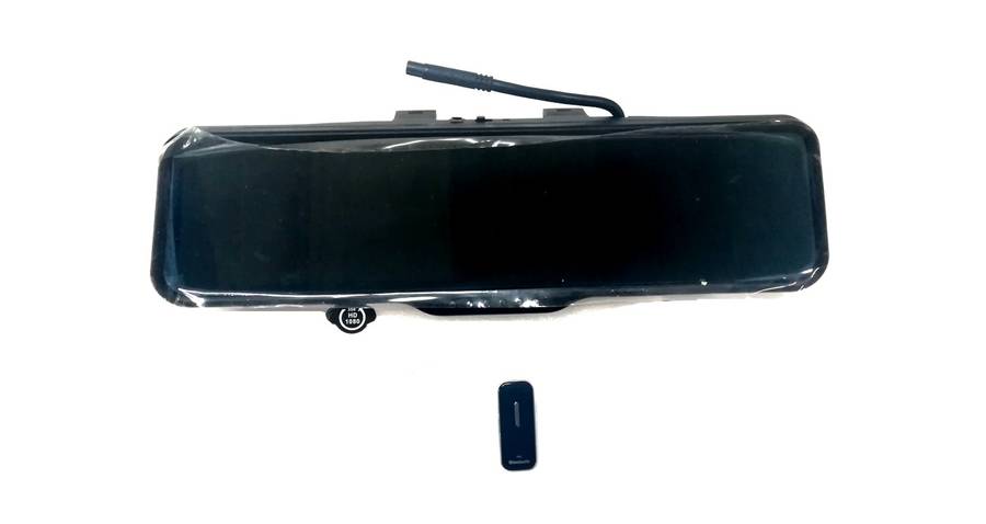 Rear view mirror dvr system