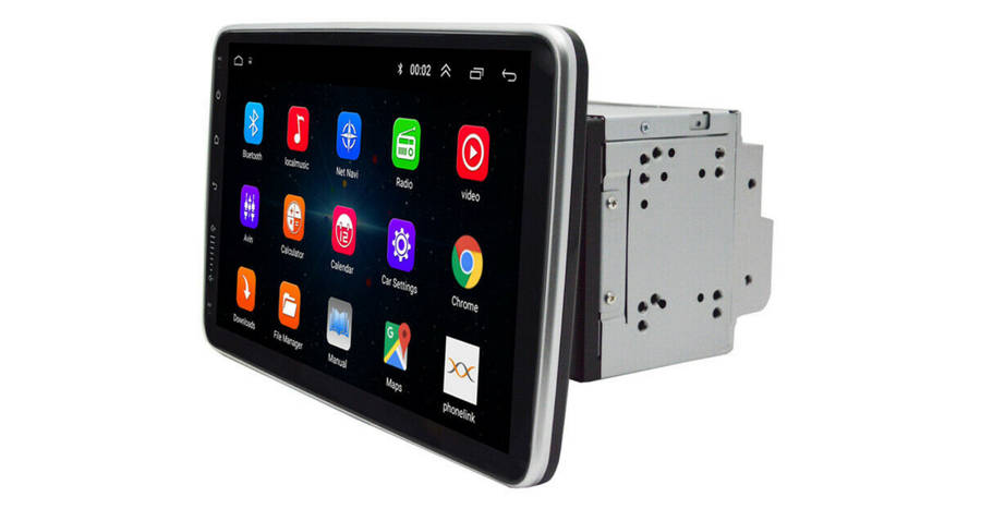 Blackspider MFN101DD 10.1" Android Rotate 2Din Radio