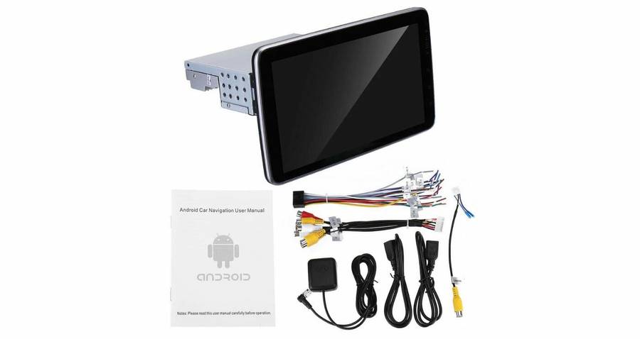 Blackspider MFN101SD 10.1 Apple CarPlay Android Auto Rotate 1Din Radio