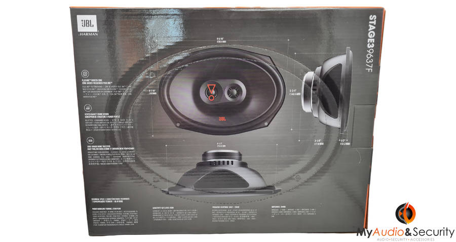 JBL Stage 3 9637F 6X9 3Way Speaker