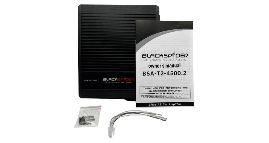 Blackspider Tarantula T2 4500W 2 Channel Amplifier