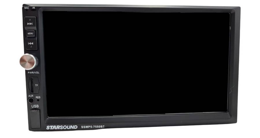 Starsound SSMP5-7550BT 7" MP5 D/Din Radio