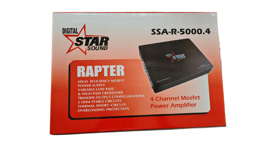 Starsound SSA-R-5000.4 4 Channel Amplifier