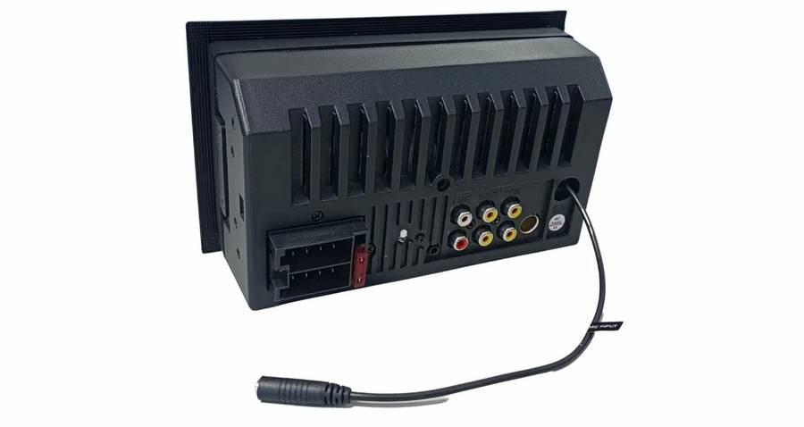Blackspider BSDD1310SB 2Din Short Base Bluetooth USB Ext Mic Media Player