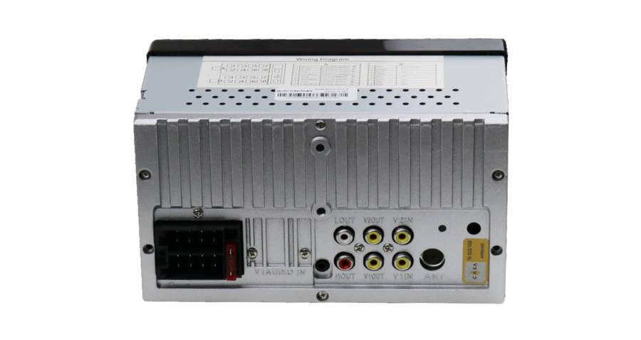 Blackspider Bsdd1310lb 2Din Bluetooth Wired Apple Carplay Android Auto Radio