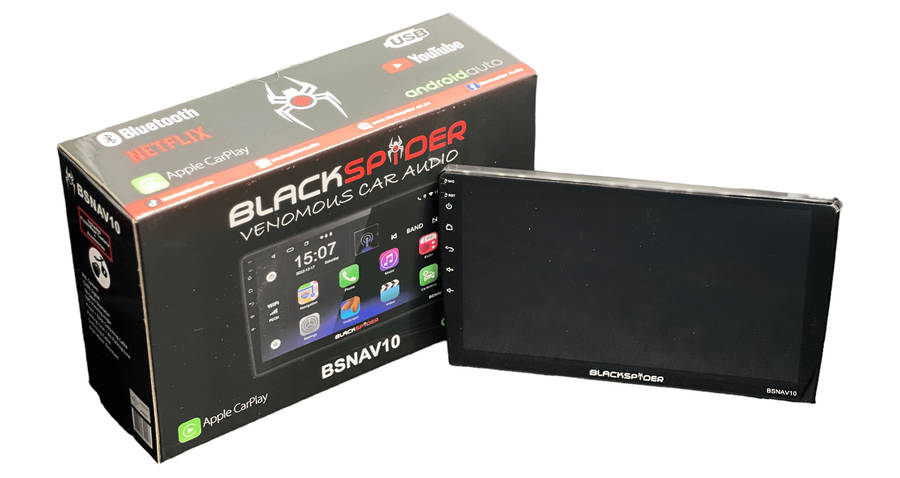 Blackspider Bsnav10 10.1 Wireless Apple Carplay Android Auto Radio