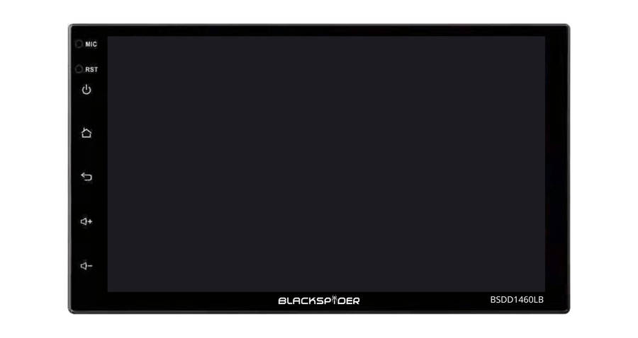 Blackspider BSDD1460LB 2Din Wireless Apple CarPlay Android Auto Radio Long Base