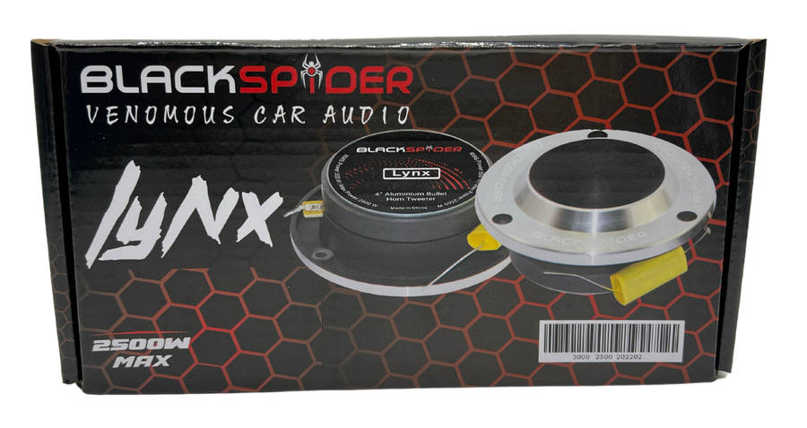 Blackspider Lynx 4" 2500W Aluminium Bullet Tweeter