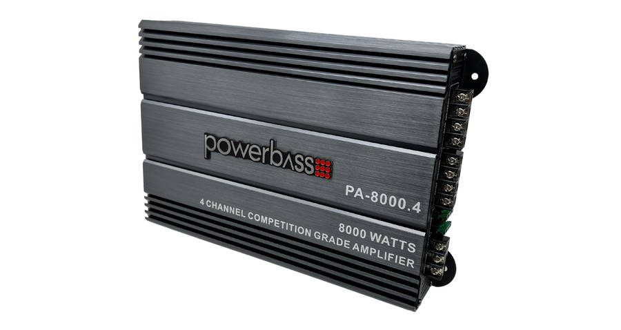 PowerBass PA8000.4 8000W 4 Channel Amplifier
