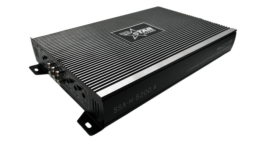 Starsound Hazard SSA-H-5200.4 5200W 4 Channel Amplifier