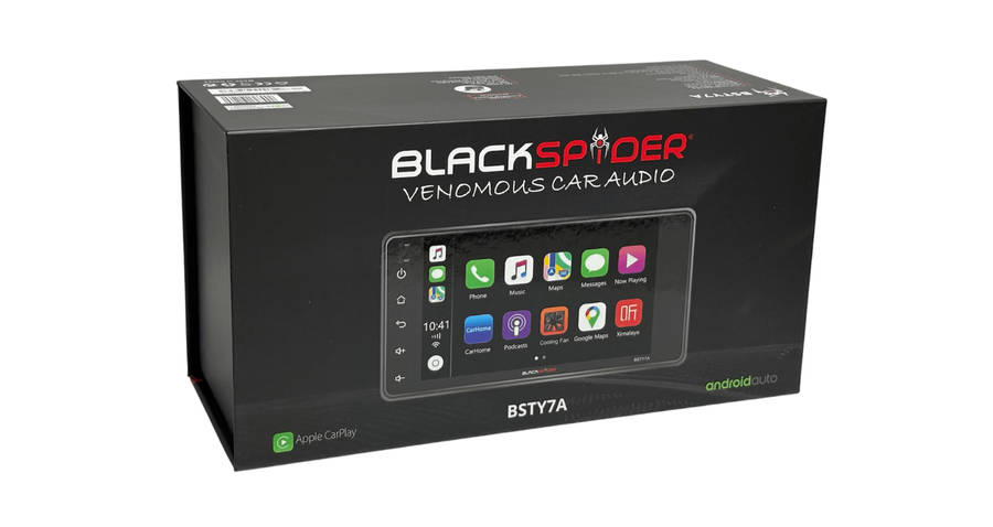 Blackspider Bsty7a Toyota 7inch Apple Carplay Android Auto Radio