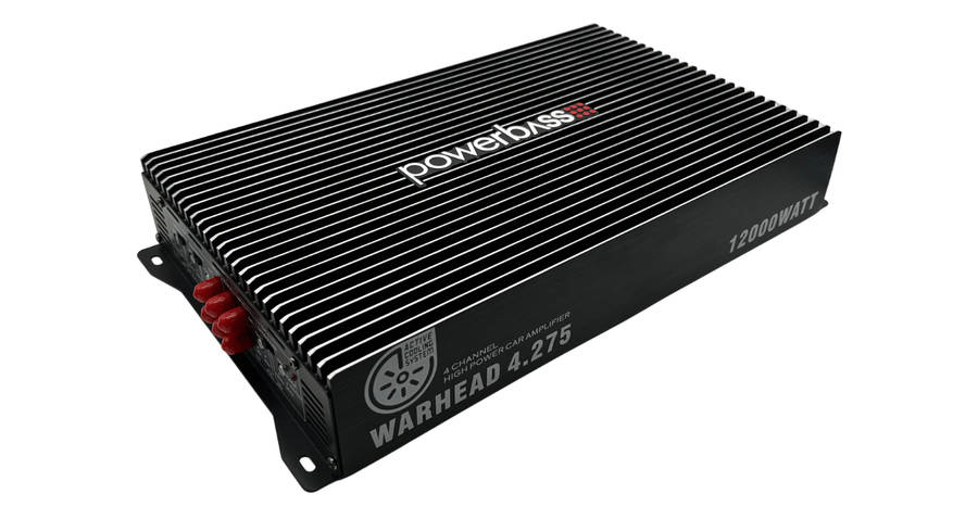 Powerbass Warhead4.275 12000W 4 Channel Amplifier