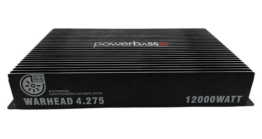 Powerbass Warhead4.275 12000W 4 Channel Amplifier