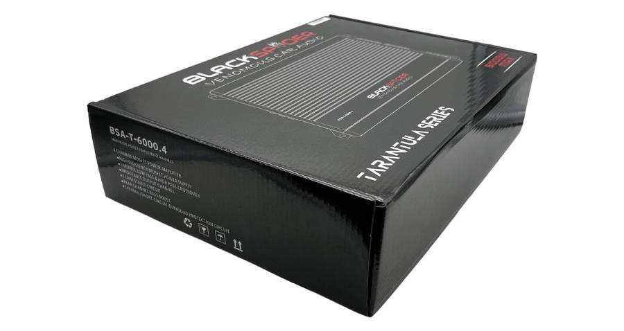 Blackspider Tarantula 6000W 4 Channel Amplifier