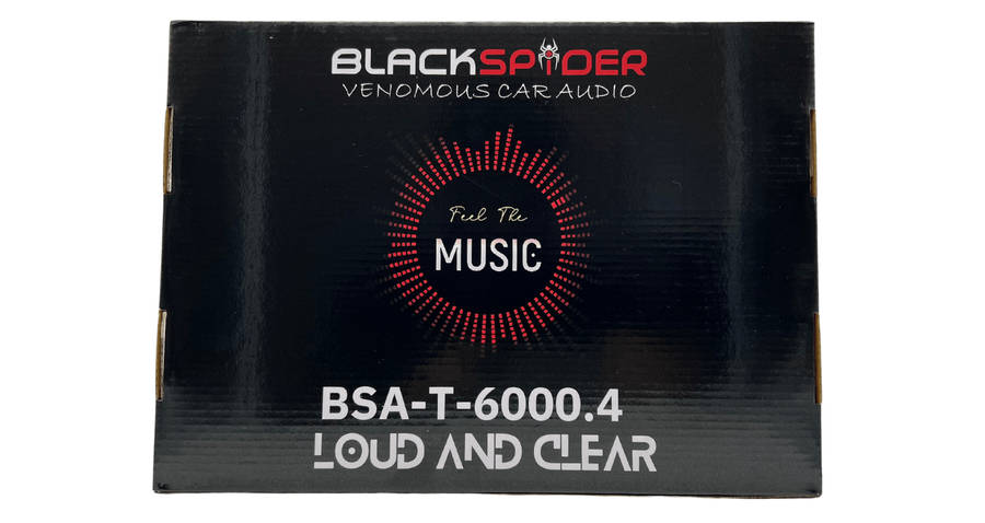 Blackspider Tarantula 6000W 4 Channel Amplifier