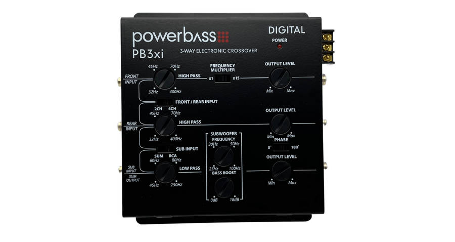Powerbass PB3XI 3-Way Crossover