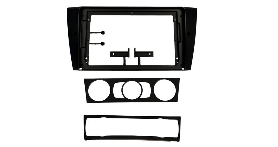 BMW E90 9" Trimplate with SWC Canbus and Harness