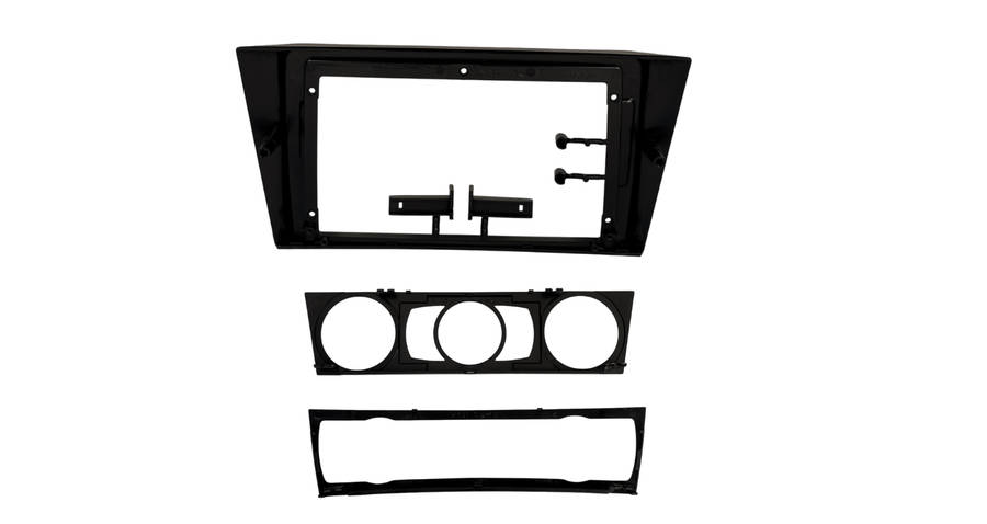 BMW E90 9" Trimplate with SWC Canbus and Harness